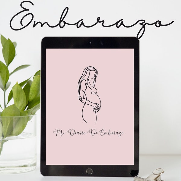 Celebre Su Maternidad: Diario Interactivo De Embarazo y Gratitud Celebre Su Viaje De Embarazo Diario Digital Interactivo De Embarazo