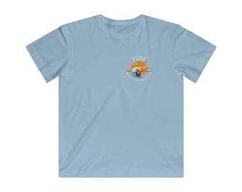 Surf What God Gives You T-Shirt, Kinder-Strand-Shirt, Kleinkind-Shirt, Kinder-Sommer-Shirt, Shirt für Kleinkinder, Geschenk für Kleinkinder