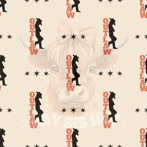 Western Boy Seamless Digital Paper... Wild West Seamless Pattern... Little Cowboy Scrapbook Paper