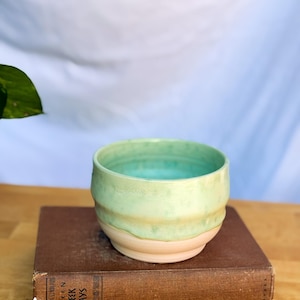 Green Speckled Ceramic Soup Bowl | Cozy & Versatile Handmade Dinnerware