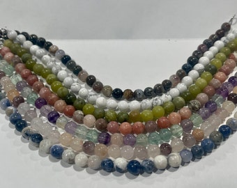 Handmade Crystal Anklet, Bohemian Beach Foot Jewelry, Gemstone Ankle Bracelet