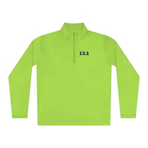 Half Marathoner Unisex Quarter-Zip Pullover