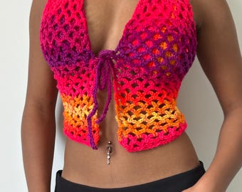 Halter Sunset Top