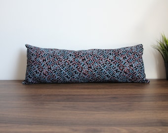 Black Long Star Wars Pillow