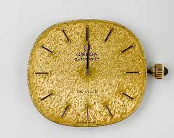 Omega vintage Cal 711 De ville Dial 60's mens watch automatic movement with original crown