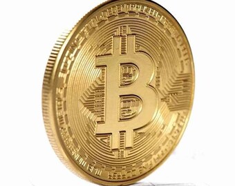 Gold Plated Bitcoin - Commemorative 2023 New Collectors Edition