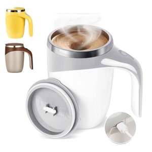 Auto Self Stirring Magnetic Electric Rechargeable Mixing Milk Coffee Mug Cup