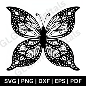 Butterfly SVG Design - Digital Download for Crafts and DIY Projects