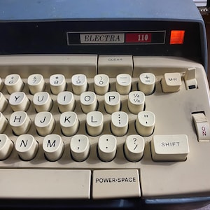 Smith Corona Electra 110 Typewriter - Etsy