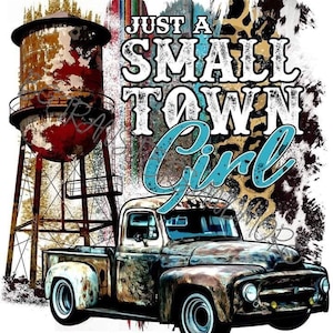 Small town ready to press heat transfer.