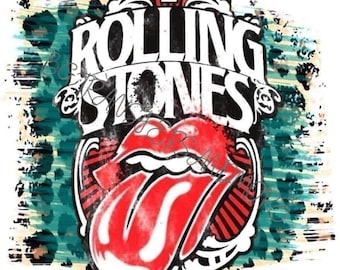 Rolling stones ready to press heat transfer.