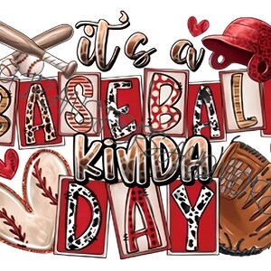 Baseball ready to press heat transfer.