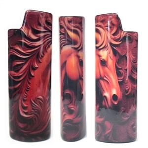 Horse lighter holder