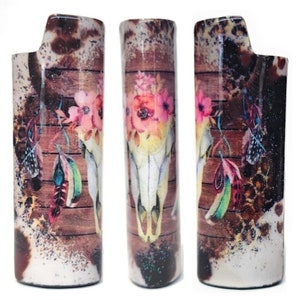 Western bull lighter holder