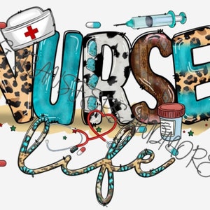 Nurse ready to press heat transfer.