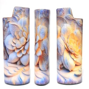 Flower lighter holder