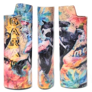 Vintage inspired lighter holder