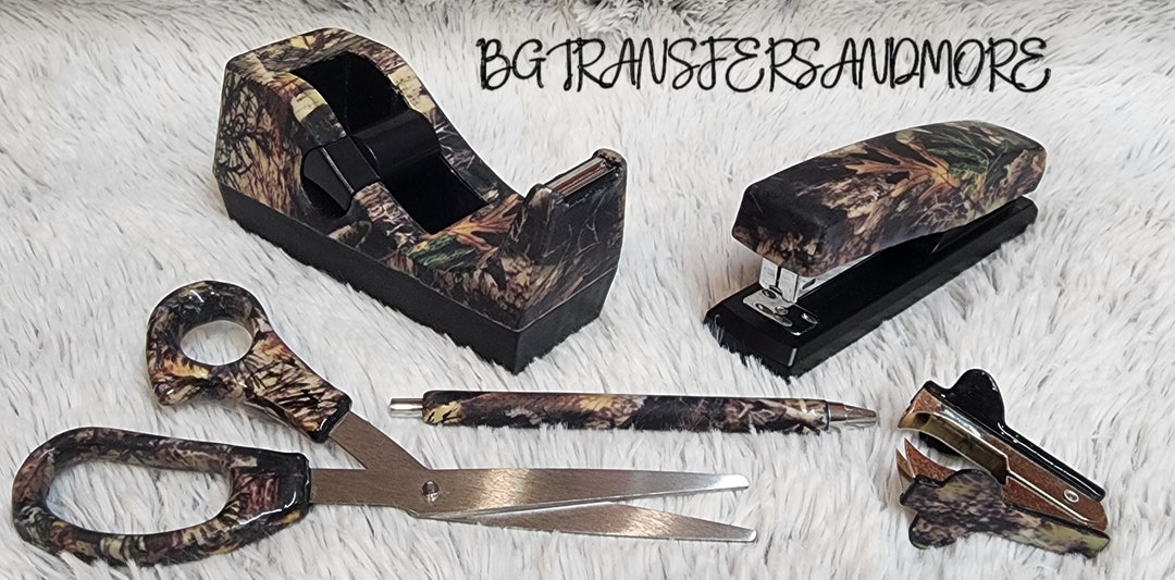 Camo Desk Set. Etsy