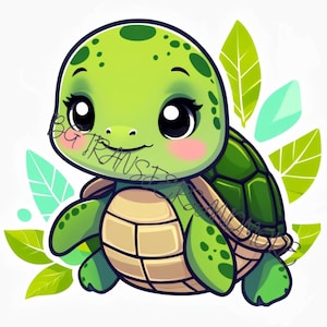 Turtle ready to press heat transfer.