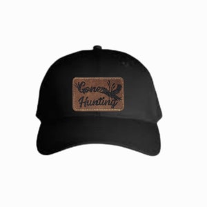 Hunting hat patch iron on.