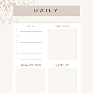 Daily organizer (Beige)