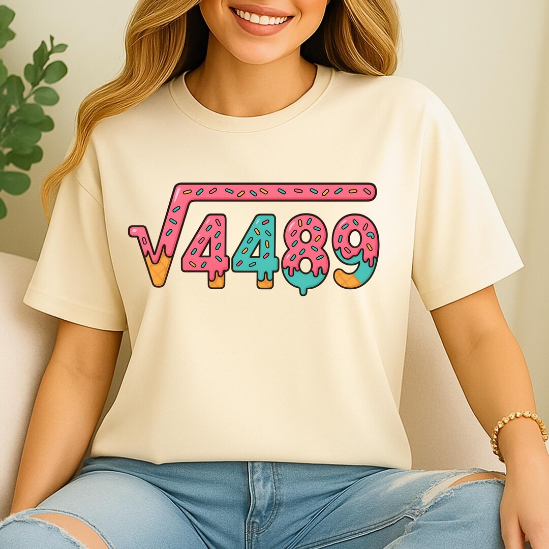 Square Root 4489 Slang Math Teacher Meme Design | Funny 67 Six Seven ...
