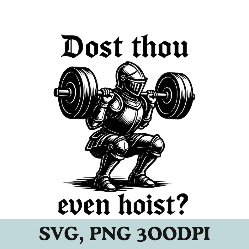 Anche tu sollevi SVG, PNG, Umorismo in palestra immagine 1