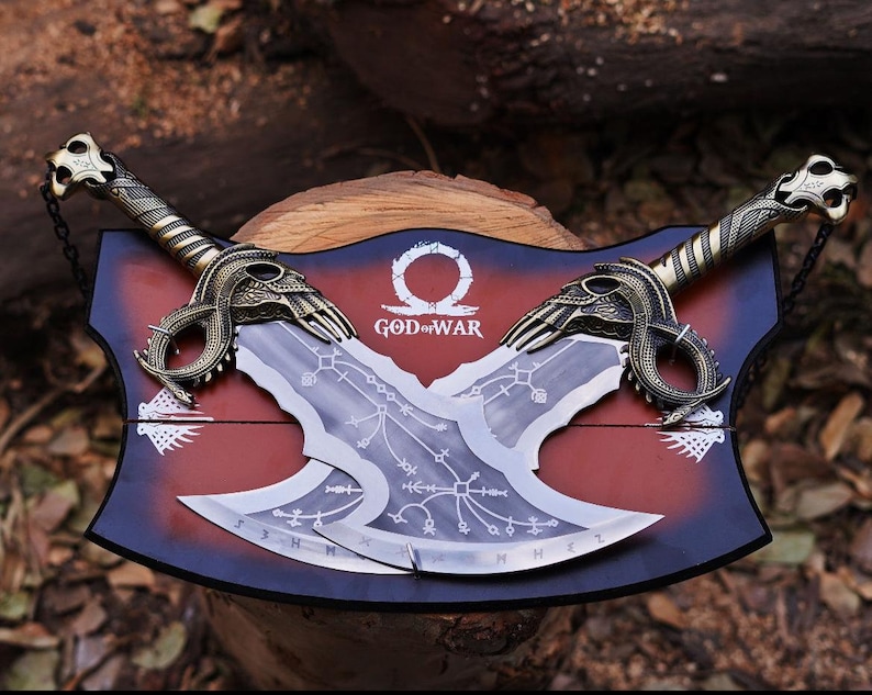 God of War Kratos Blades of Chaos , God of War Blades of Chaos Sword