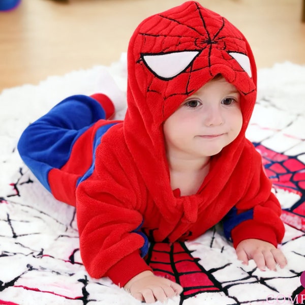 Spiderman Baby Halloween Costume Etsy