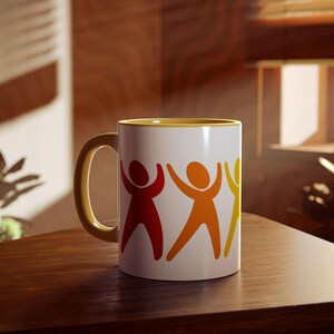 Autism Awareness Accent Mugs, 11oz