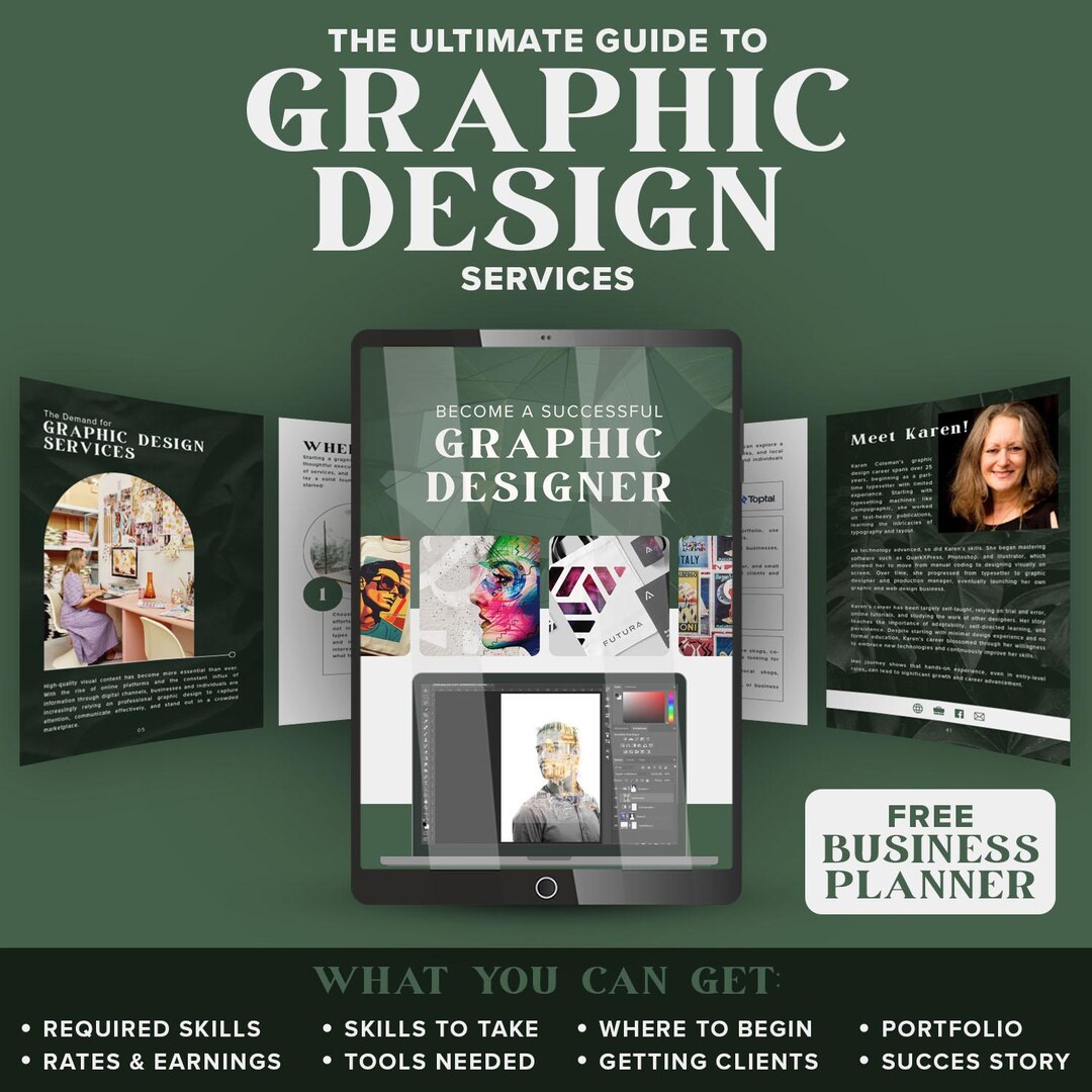 Ultimate Graphic Design Freelance Business Guide & Planner | Digital ...