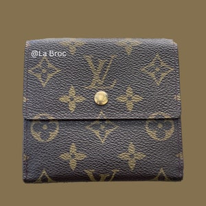 LOUIS VUITTON Brazza Monogram Canvas Bifold Wallet Blue - 15% OFF