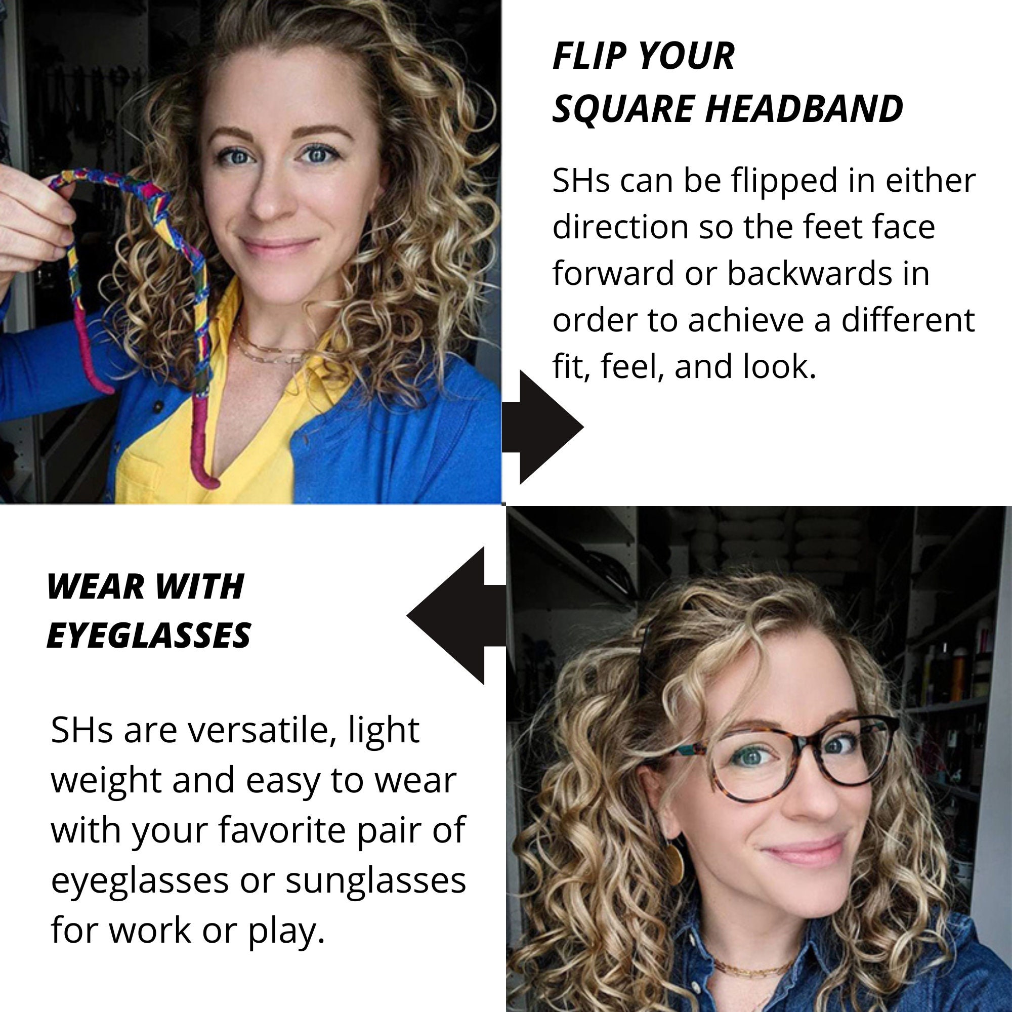 Sunglasses Headband for Women Invisible Headband Non Slip Headband Like