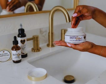 Aloe Vera Leave in Conditioner Detangler für trockenes strapaziertes Haar