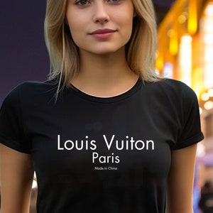 Louis Vuitton LV White Logo Shirt - Vintage & Classic Tee