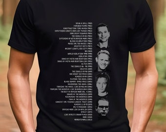 Depeche Mode Tshirt, DM Albums Tees, Depeche Mode Tees, Gift T Shirt, Vintage Tee, Trendy Tees, Band Tees, Depeche Mode Music Lover Tshirt
