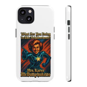 Custom Phone Case, Fun Designer Case, Gift for Her, Superhero Phone Cover, Unique Accessory for Moms, Birthday Gift