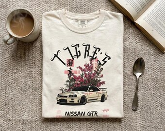 Nissan GTR Shirt, JDM Dad Tee, Skyline GTR Shirt, Car Enthusiast Gift for Dad, Gift for Nissan Fan, Birthday Gift Car Guy