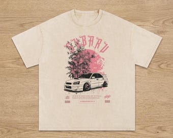 Subaru WRX Shirt, JDM Car Guy Gift, Subaru Dad Tee, Car Enthusiast Gift for Him, Oversized Streetwear T-Shirt, Birthday Gift Car Lover