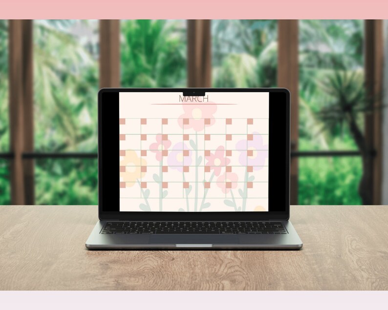 Floral Lesson Plan Template - Etsy