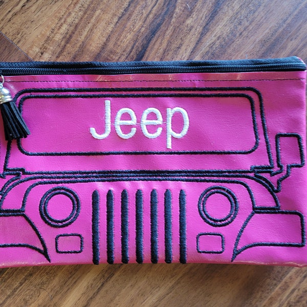 Custom JeepGirl Bag or Zippered Jeep Bag