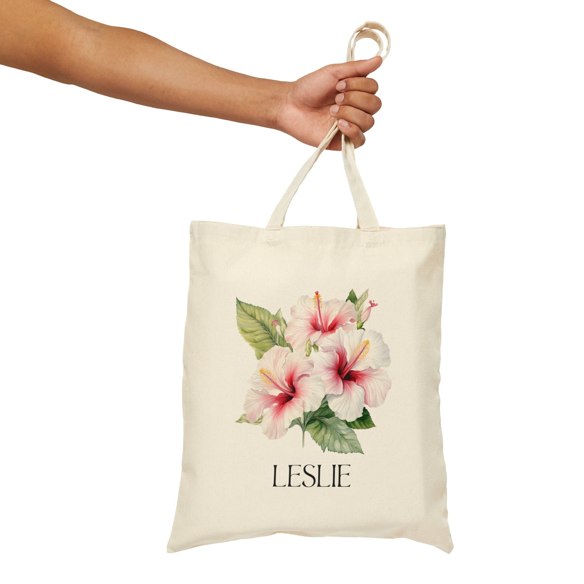 Hibiscus Shopping Tote Bag PM