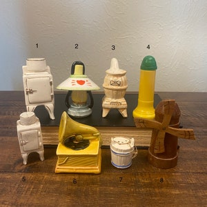 Single vintage Japan salt or pepper shaker various designs.