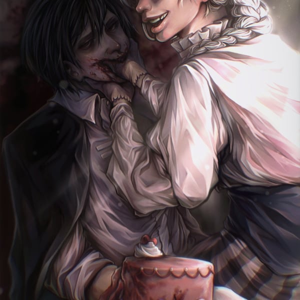 Fyodor and Nikolai Cake (6.5x10)