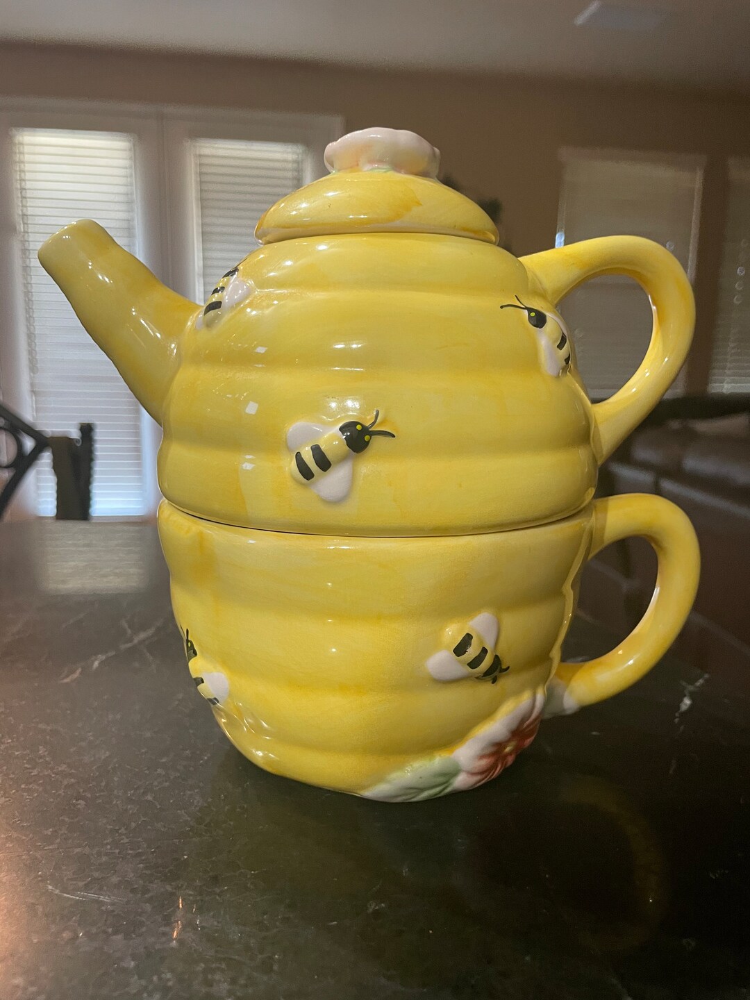 Bumble Bee Teapot and Teacup Set Etsy