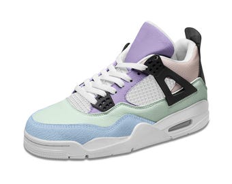 Men&#39;s/Women&#39;s Pastel Colorblock High Top Sneakers