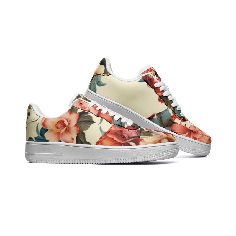 Hippie Floral Men's Sneakers