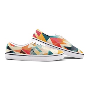 Men&#39;s/Women&#39;s geometric pattern sneakers