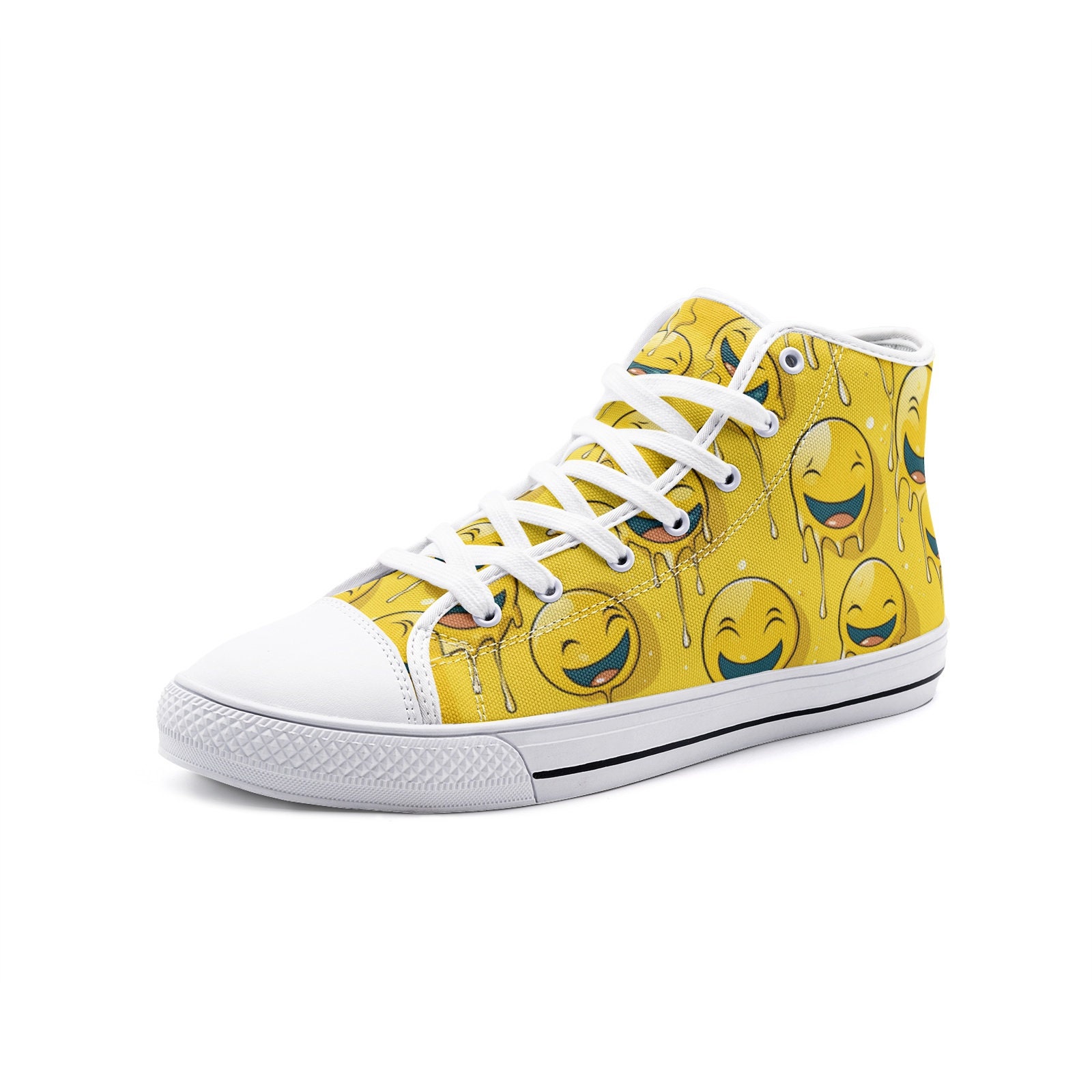 Men's/women's Melting Smiley Face Sneaker - Etsy