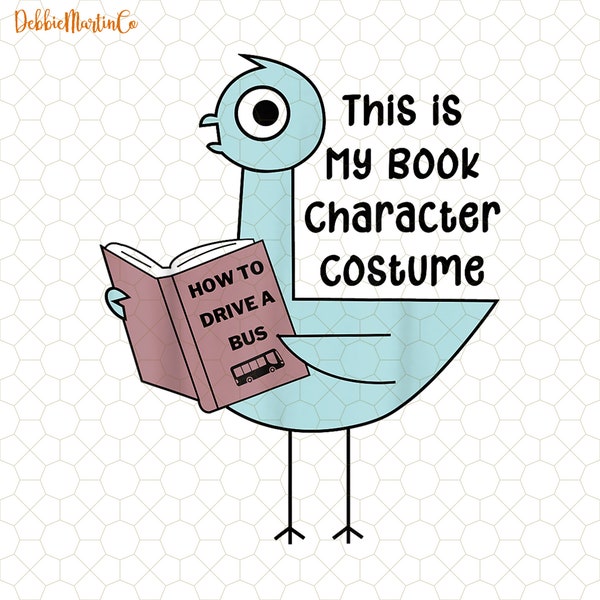 This Is My Book Character Costume Svg Png, Love Reading Day Svg Png, Read More Book, Funny Children's Books Svg Png, Book Lover Teacher Gift